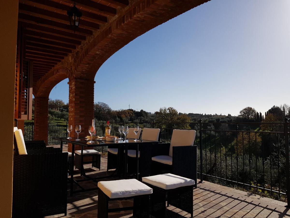 Apartament Il Panorama Montescudaio Zewnętrze zdjęcie