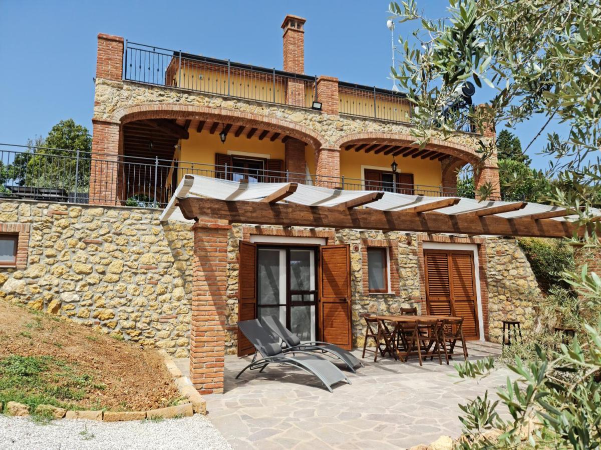 Apartament Il Panorama Montescudaio Zewnętrze zdjęcie