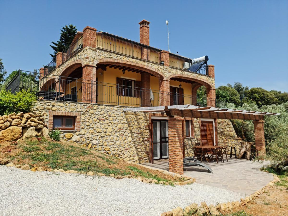 Apartament Il Panorama Montescudaio Zewnętrze zdjęcie