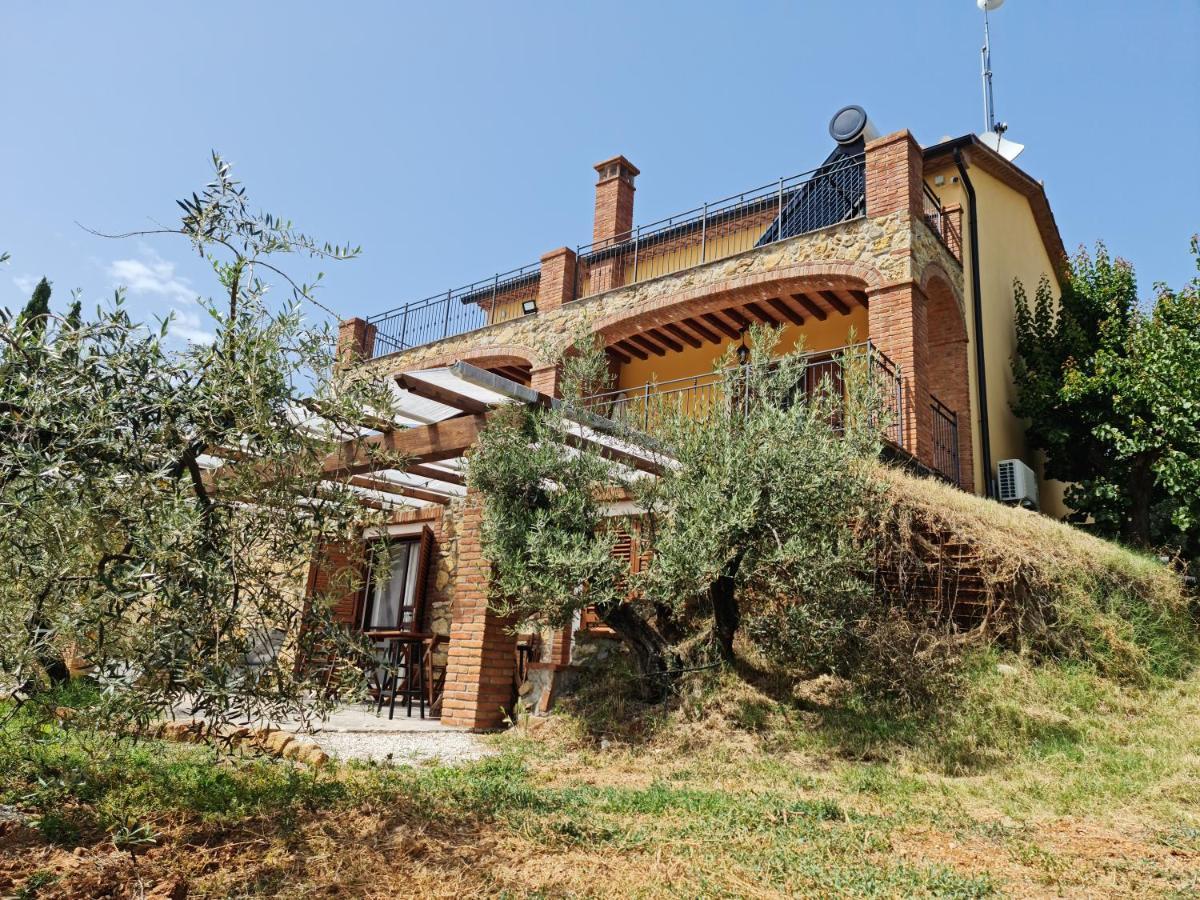 Apartament Il Panorama Montescudaio Zewnętrze zdjęcie