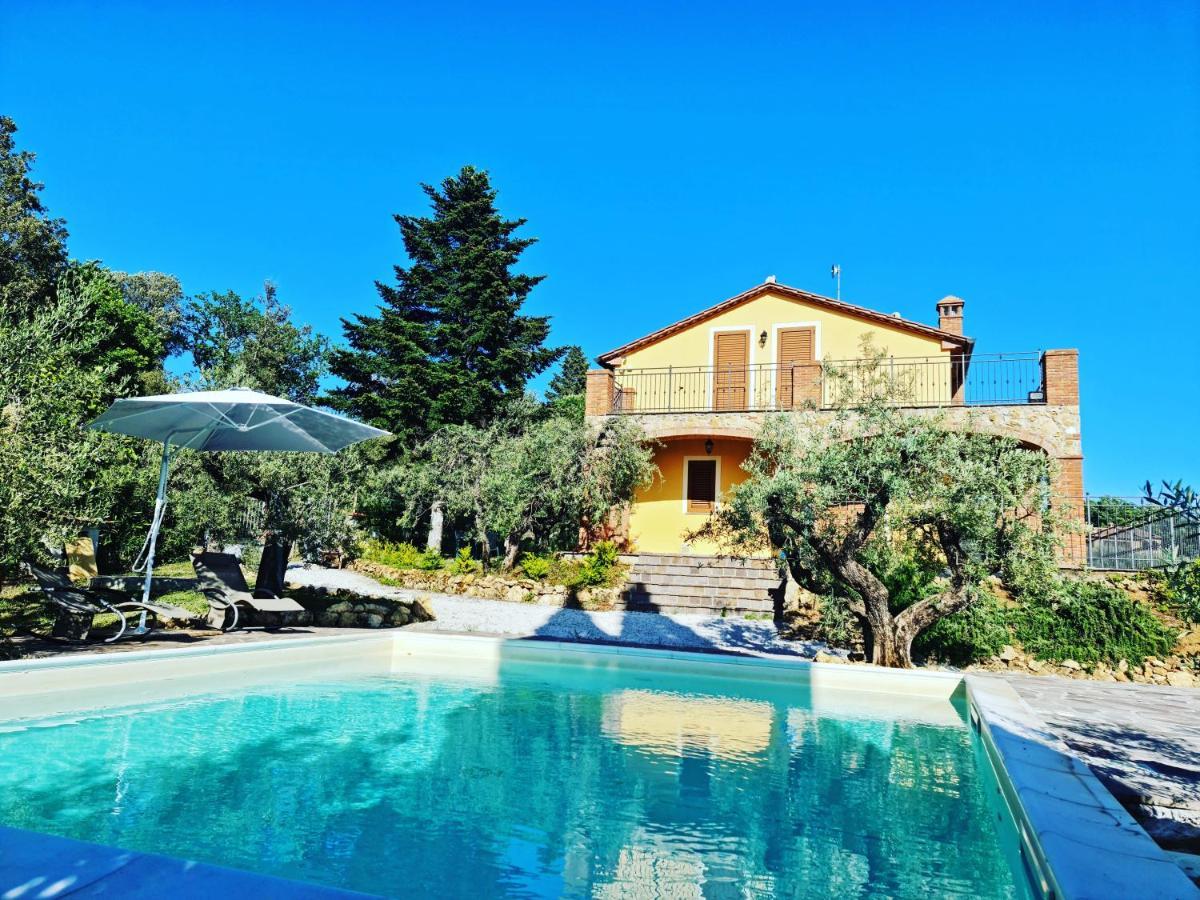 Apartament Il Panorama Montescudaio Zewnętrze zdjęcie