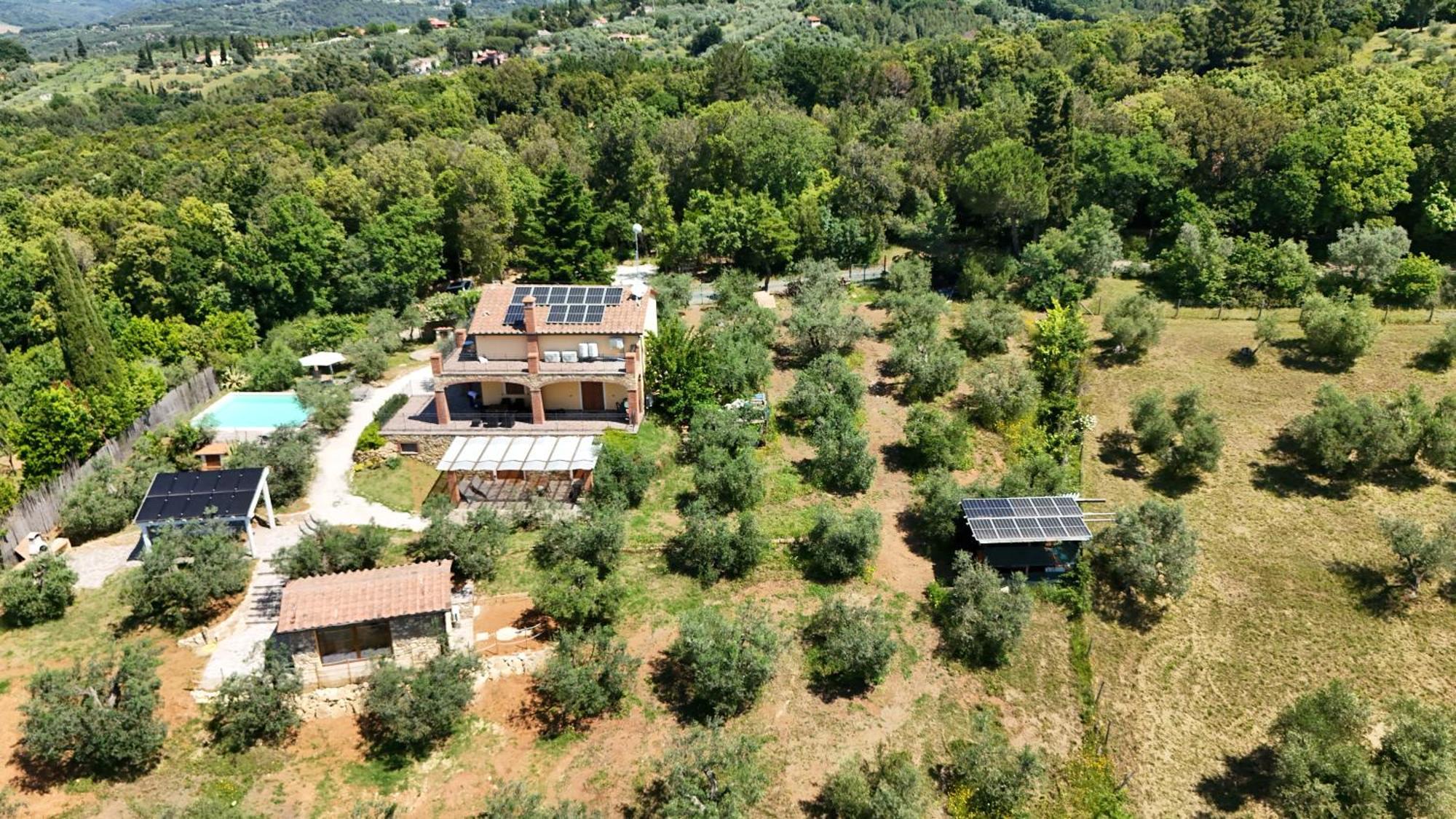 Apartament Il Panorama Montescudaio Zewnętrze zdjęcie