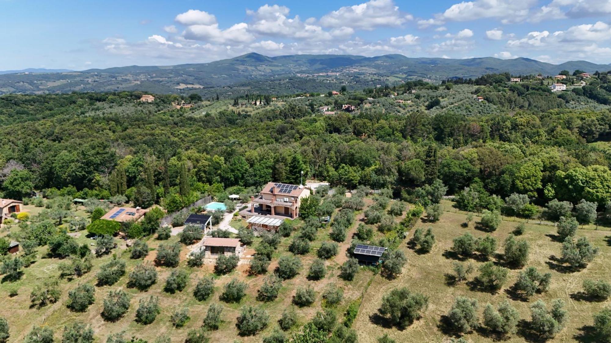 Apartament Il Panorama Montescudaio Zewnętrze zdjęcie