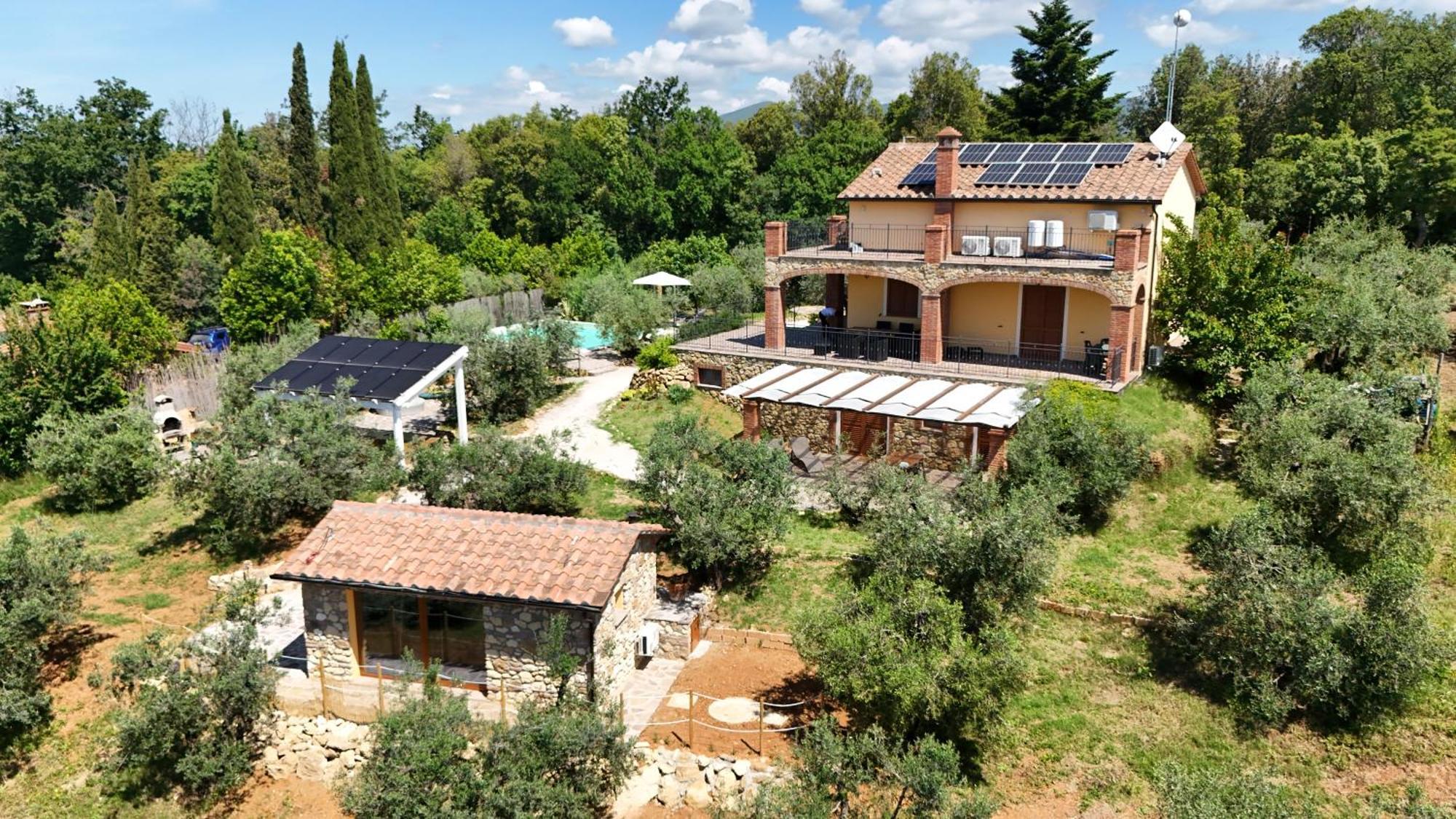 Apartament Il Panorama Montescudaio Zewnętrze zdjęcie